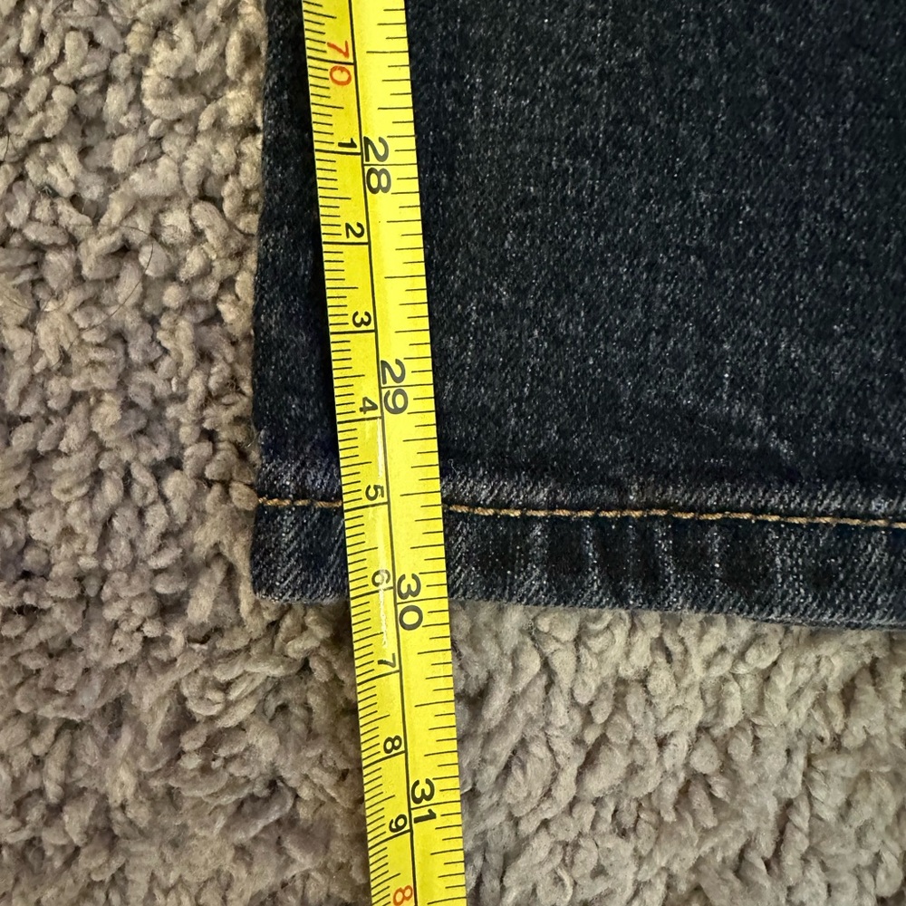 Polo Jeans Mens 36 x 32 Navy Blue Active Stretch Straight Preppy Denim - Picture 14 of 16